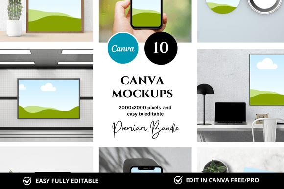 10 Photo Canva Mockup: A Strategic Tool for Visual Consistency and Efficiency