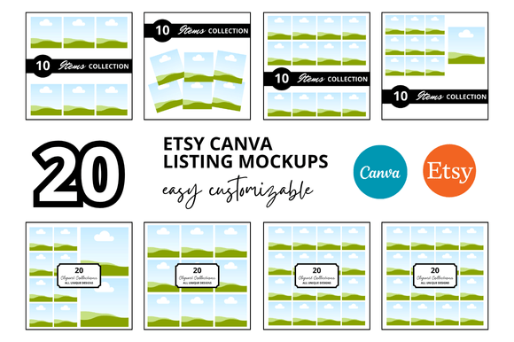 20 Clipart Etsy Listings Mockup: A Practical Overview