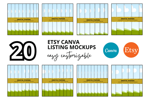 20 Digital Papers Etsy Listings Mockup: Practical Advice for Smarter Choices