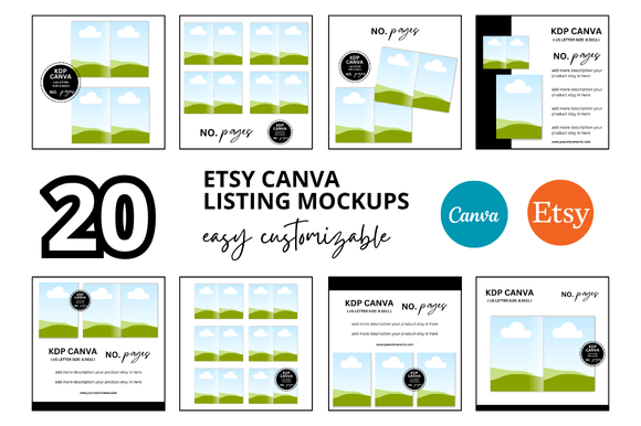20 KDP Etsy Listings Mockup: A Practical Guide for Sellers and Creators