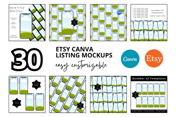 30 Phone Etsy Listings Mockup: A Practical Tool for Sellers