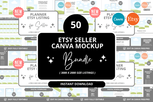 50 Planner Etsy Listings Mockup: A Practical Guide for Creatives and Entrepreneurs
