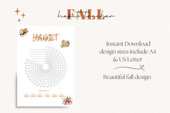 Autumn Habit Tracker Printable: A Strategic Tool for Intentional Progress