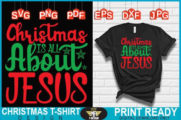 CHRISTMAS is ALL ABOUT JESUS Font Review