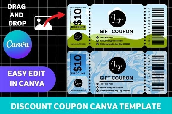 Designing Smarter Discount Coupons with Canva