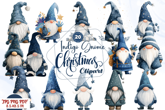 Discover the Charm of Indigo Gnome Christmas Clipart: A Creative Guide for Holiday Projects