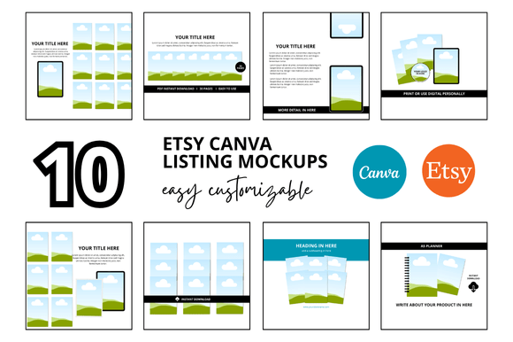 Evaluating the 10 Printables Etsy Listings Mockup for Your Creative Workflow