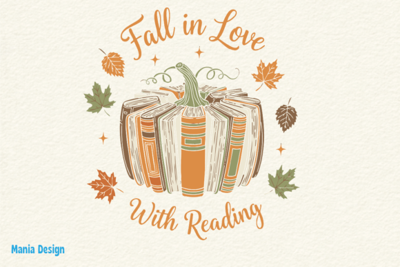 Fall in Love Reading Book Pumpkin PNG: A Visual Journey into Literary Passion