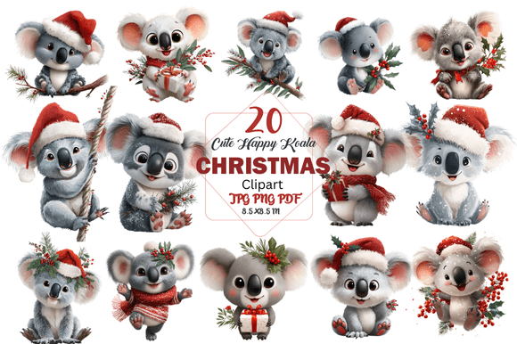 How Cute Happy Koala Christmas Clipart Can Transform Your Holiday Projects