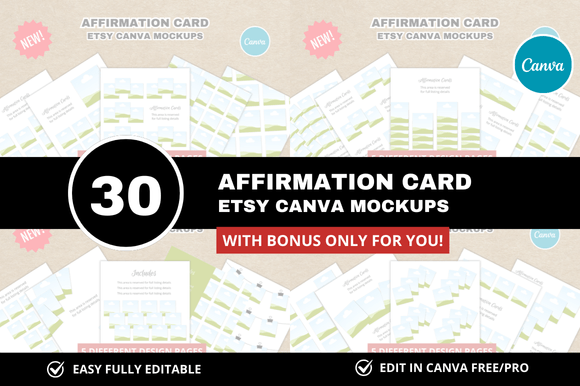 How the 30 Square Affirmation Card Bundle Bonus Transforms Your Daily Mindset Practice