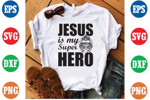 Jesus is My Super Hero SVG Font