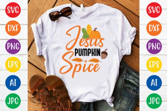 Jesus Pumpkin Spice Svg Design for Business