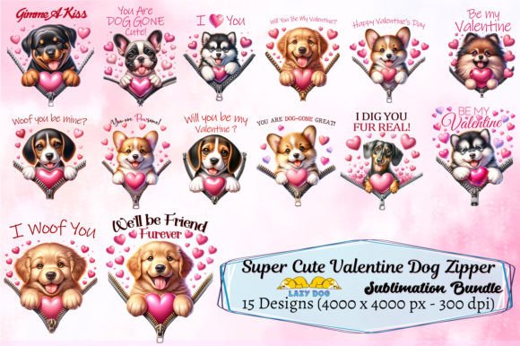 Super Cute Valentine Dog Zipper Bundle: A Practical Evaluation for Dog Owners