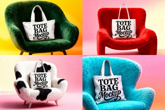 Tote Bags on Modern Chairs Mockup Set: A Complete Guide